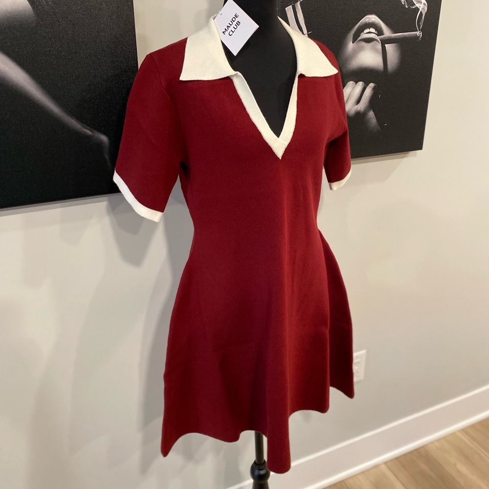 Anthropologie X Maude Club Tallulah Knit Dress